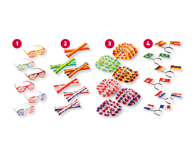 Assortiment supporter