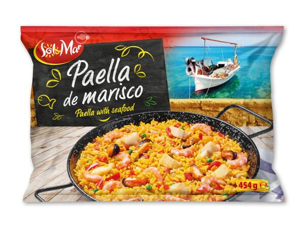 SOL&MAR Paella med skaldyr