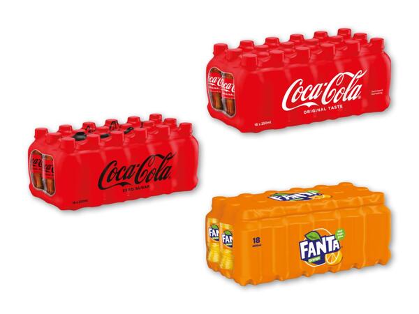 CARLSBERG Coca Cola, Coca Cola Zero, Fanta Orange eller Fanta Exotic