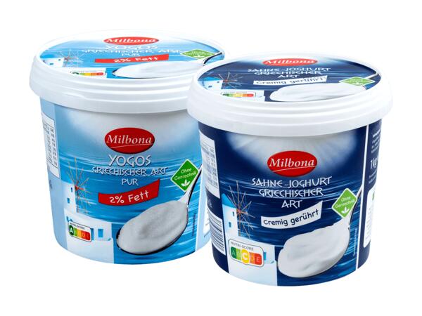 Joghurt nach griechischer Art