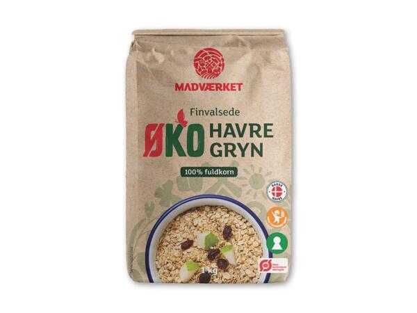 MADVÆRKET Økologiske finvalsede havregryn