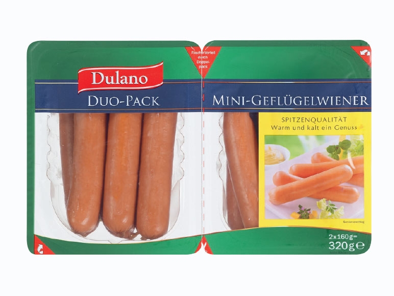 Mini-saucisses de volaille