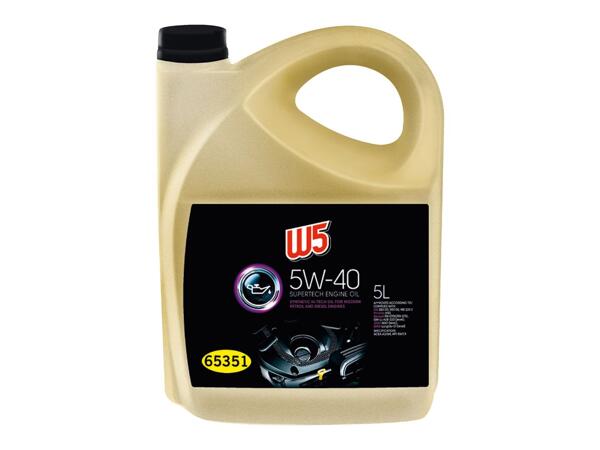 MOTOROVÝ OLEJ SAE 5W-40