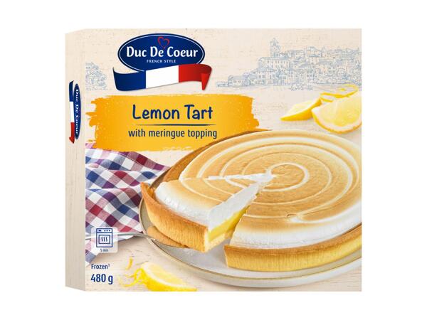 Lemon Tart with Meringue Topping