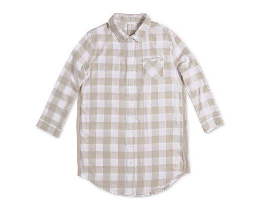 Serra 
 Ladies' Long-Sleeve Sleep Shirt