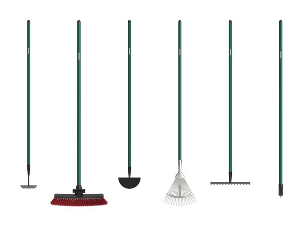 Outils de jardinage à manche long