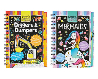 Scratch and Sketch Books