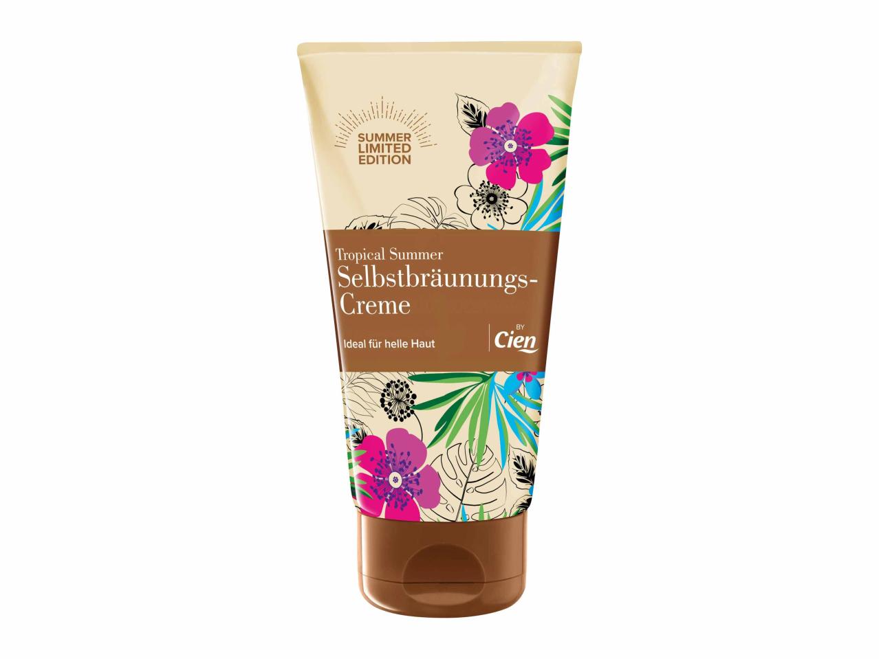 Crème autobronzante