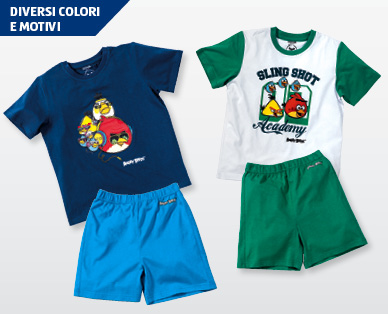 Biancheria da notte per bambini ANGRY BIRDS