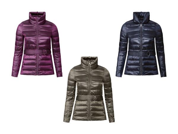 Veste poids plume avec ceinture