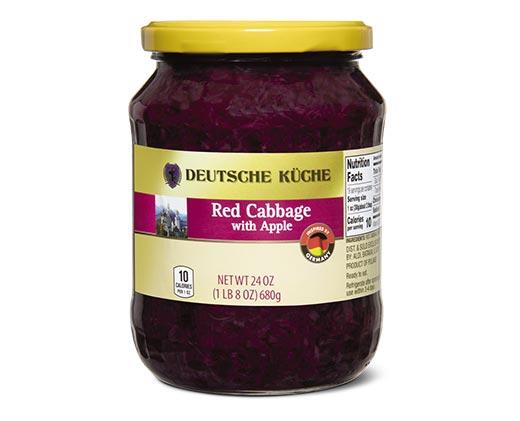 Deutsche Küche 
 German Style Red Cabbage with Apples