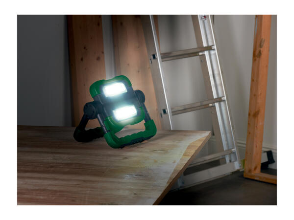 Parkside LED Work Light with Power Bank