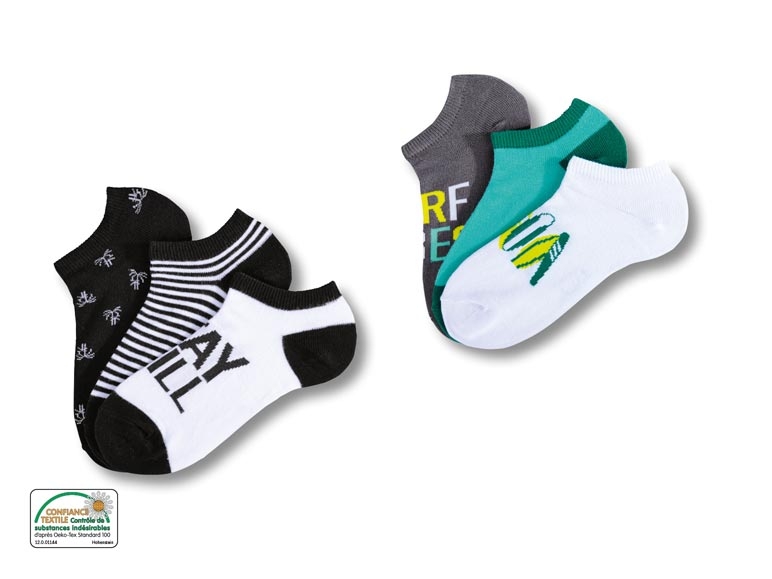 Socquettes, 3 paires