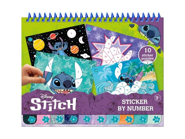 Sticker by Number/Designer Activity Book