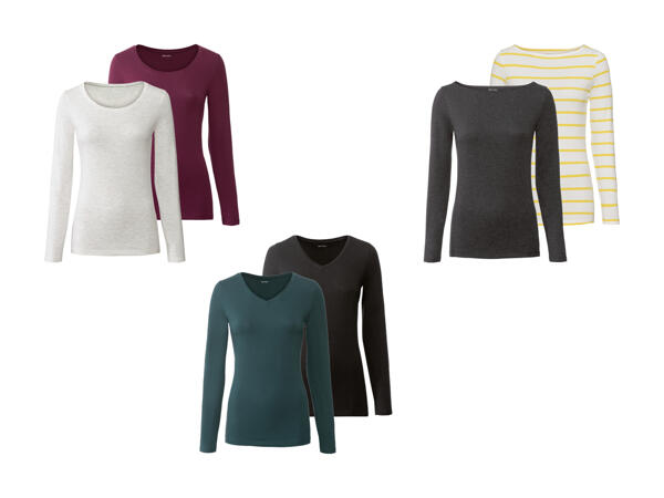 Tee-shirts à manches longues, lot de 2
