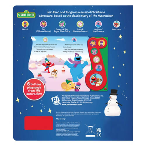 Christmas Sound Book - Sesame Street Nutcracker