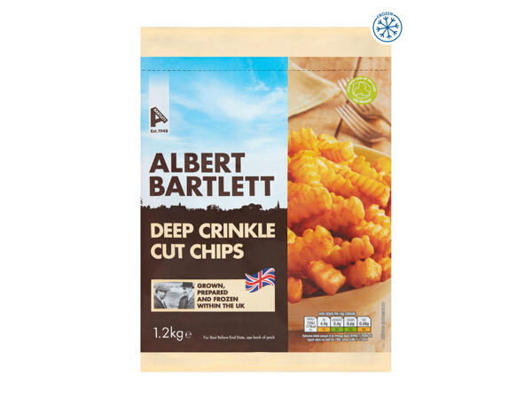 Albert Bartlett Deep Crinkle Cut Chips