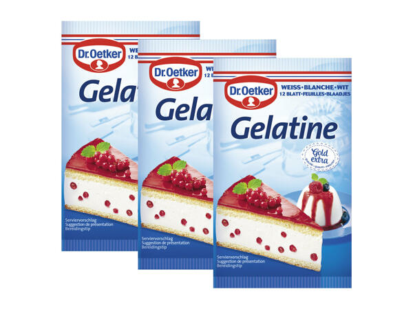 DR. OETKER Blattgelatine