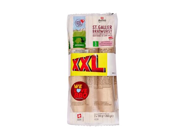 Saucisses à rôtir de Saint-Gall XXL