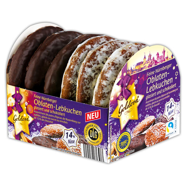 Feine Nürnberger Oblaten-Lebkuchen