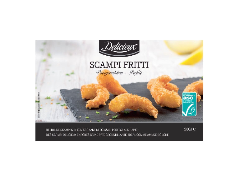 Scampi fritti ASC