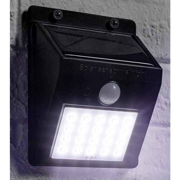 LED-Solar-Wand- und Sicherheitsleuchte