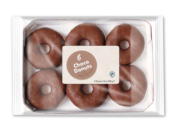 Chokoladedonuts