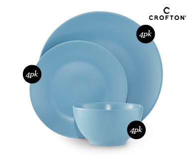 DINNERWARE ASSORTED 4PK