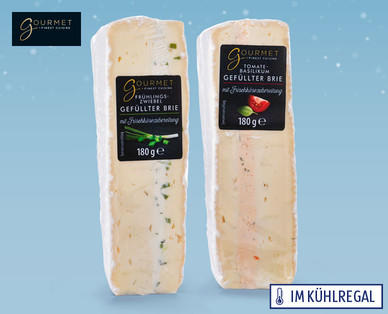 GOURMET Gefüllter Brie mit Frischkäse