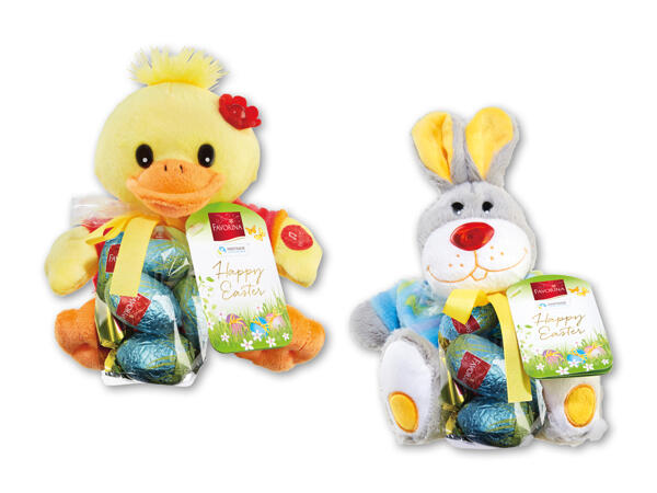 Bamse med chokolade