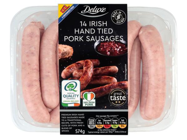 XXL Hand Tied Pork Sausages