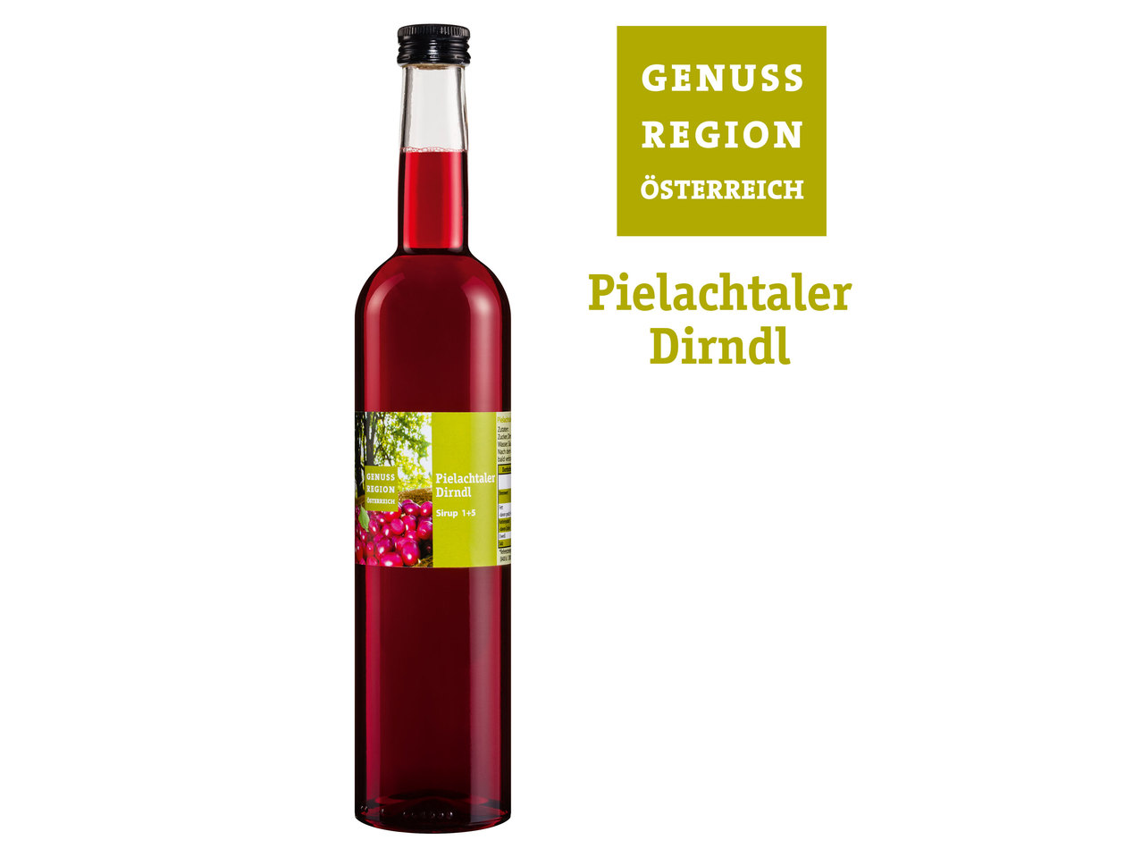 GENUSS REGION ÖSTERREICH Dirndl Fruchtsirup