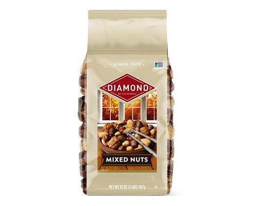 Diamond 
 Mixed Nuts in Shell