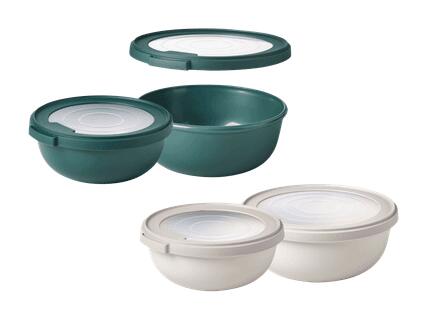 MEPAL Boîtes de conservation avec couvercle, set de 2