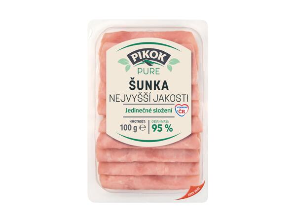 PIKOK PURE Dušená šunka nejvyšší jakosti
