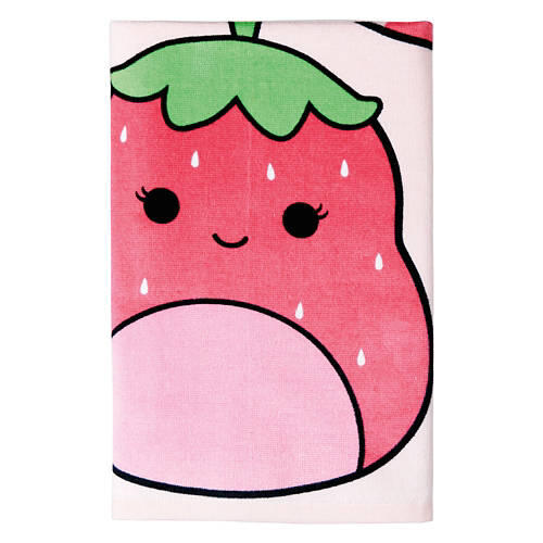 28" X 58" Kids Cotton Beach Towel - Squishmallow