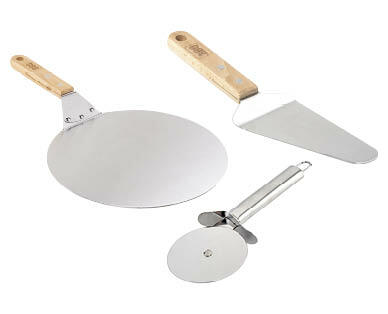 BBQ 
 LOT POUR PIZZA, 3 PIÈCES