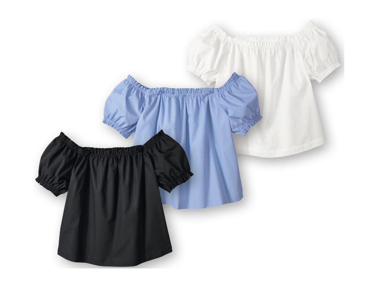 ESMARA Ladies' Off Shoulder Blouse