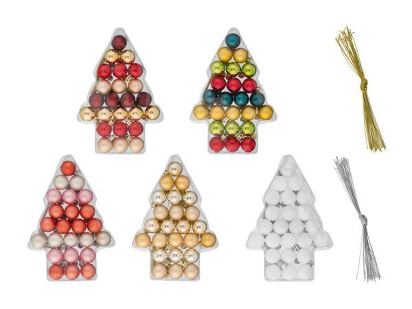 Palline di Natale, 24 pezzi