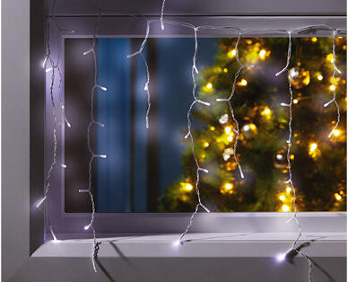 800 LED Solar Icicle Lights