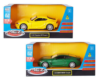 Die Cast Car with Light and Sound