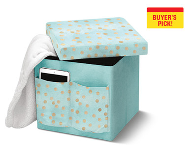 SOHL Furniture Life Concepts Foldable Storage Ottoman