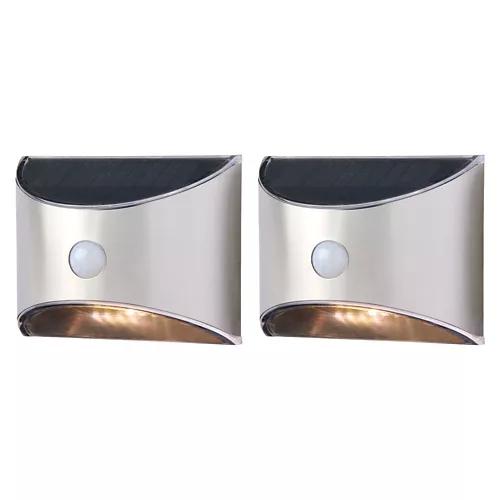 Curved Solar Wall Spot, Silver