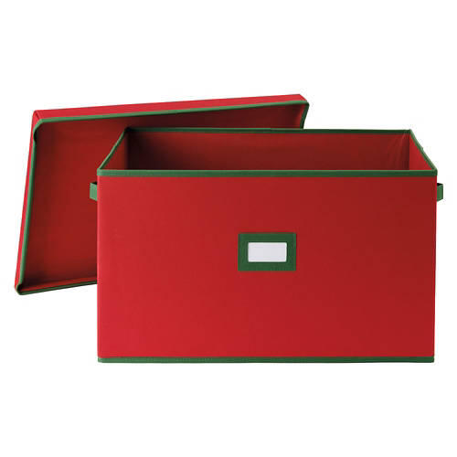 Large Collapsible Storage Cube, Red