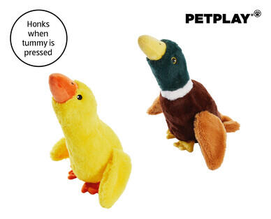 Honking Game Bird Plush Dog Toy