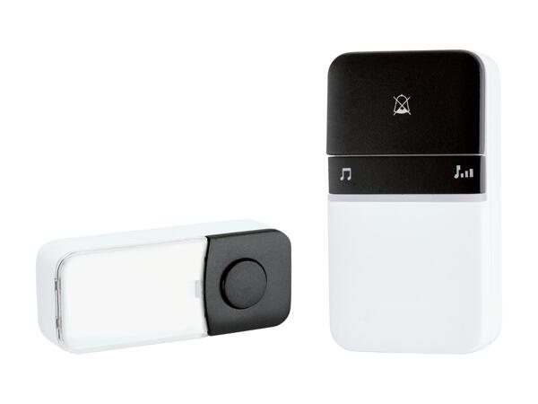 SILVERCREST(R) Batterifri radiodørklokke