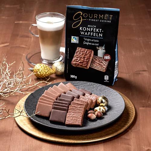 GOURMET FINEST CUISINE Konfekt-Waffeln, Milch