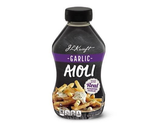 Kraft 
 Garlic or Chipotle Aioli