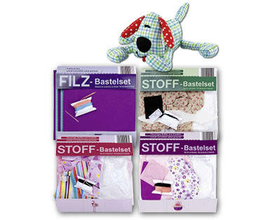 Set fai da te con feltro/stoffe