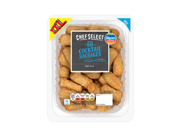 Chef Select 60 Cocktail Sausages